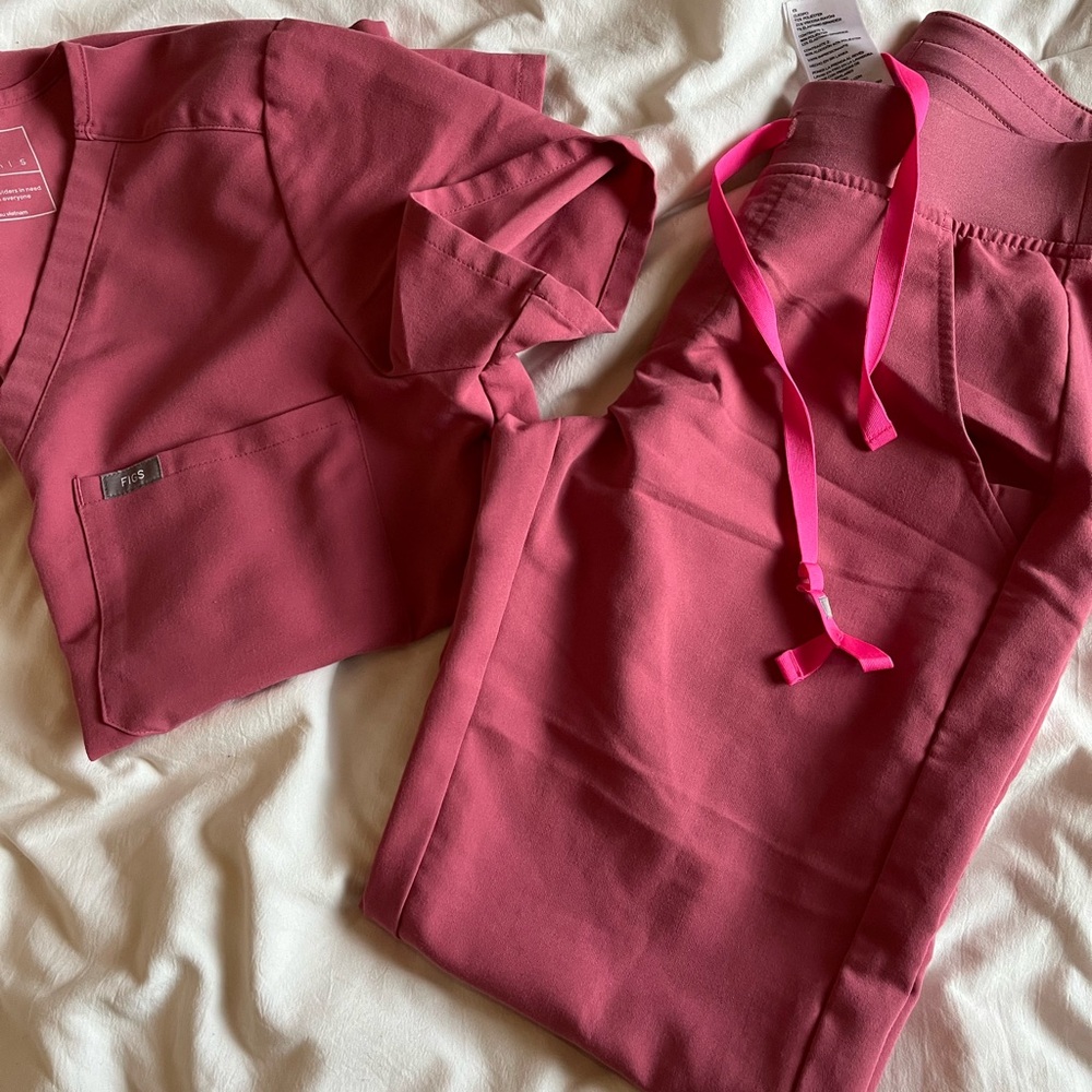 Pink Scrub Set